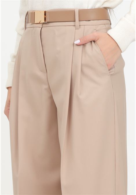 Pantalone elegante beige da donna modello Juanita MAX MARA | 2426136081600005